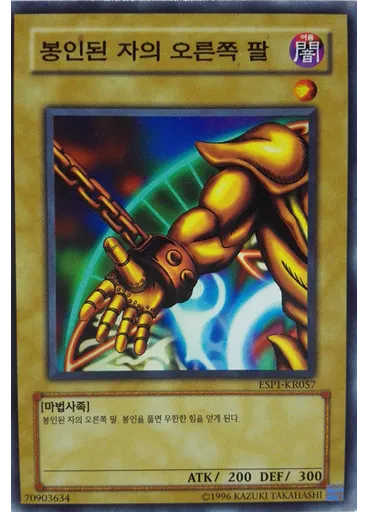 봉인된 자의 오른쪽 팔