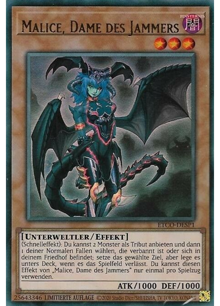 Malice, Dame des Jammers