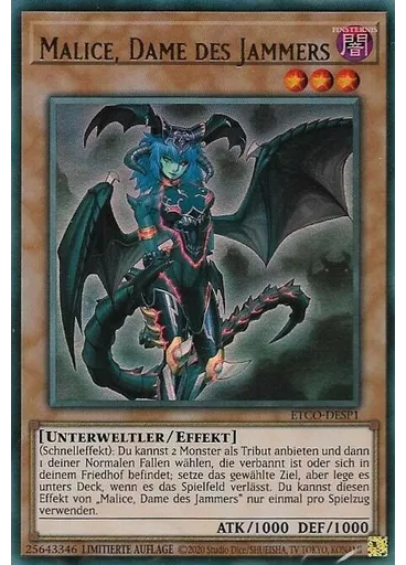 Malice, Dame des Jammers