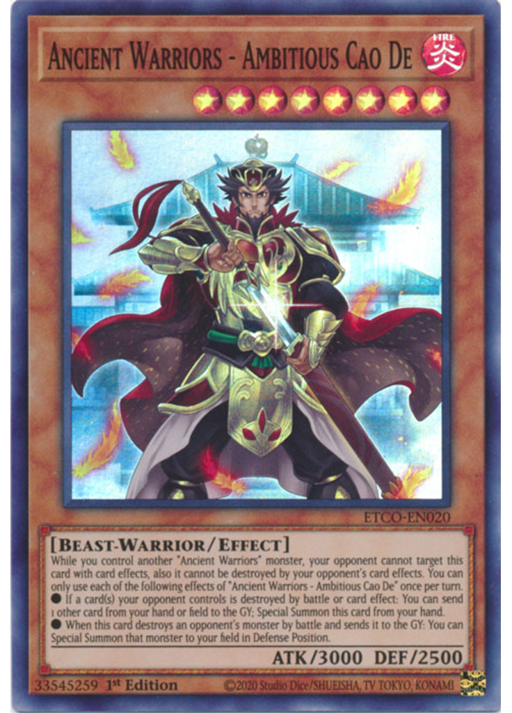 Ancient Warriors - Ambitious Cao De