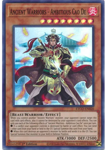 Ancient Warriors - Ambitious Cao De