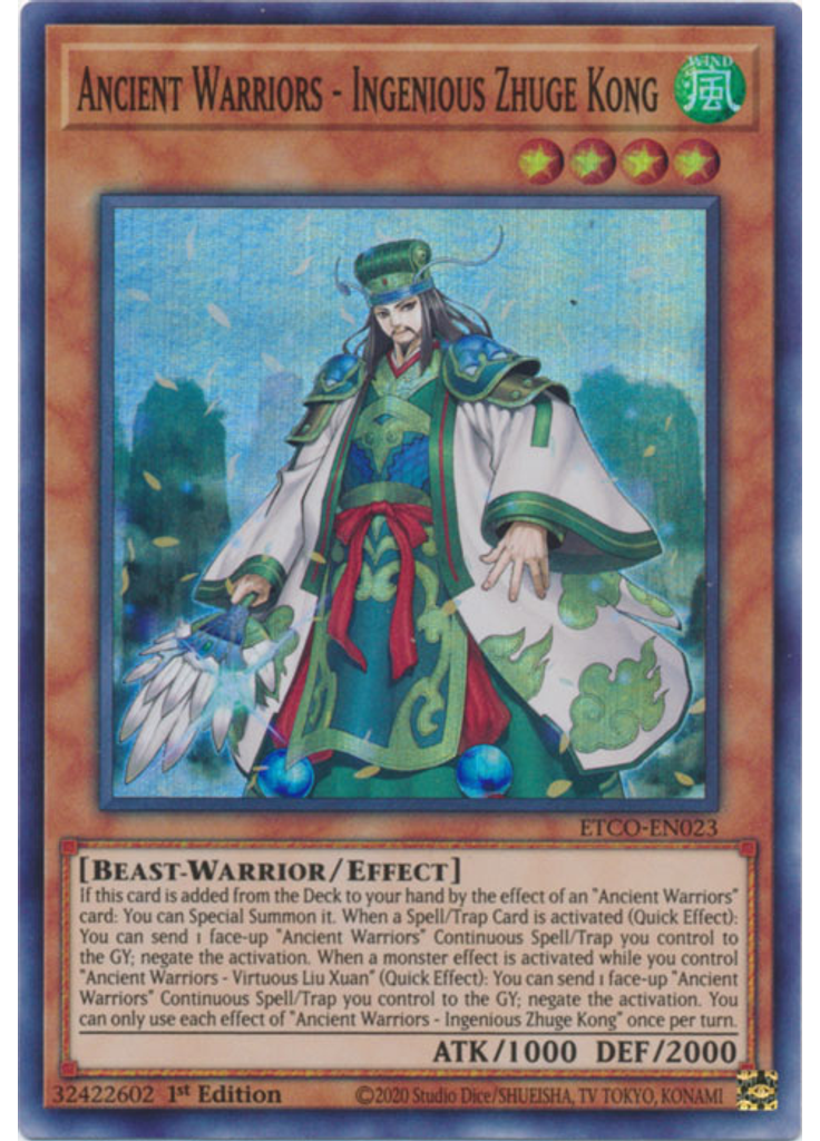 Ancient Warriors - Ingenious Zhuge Kong
