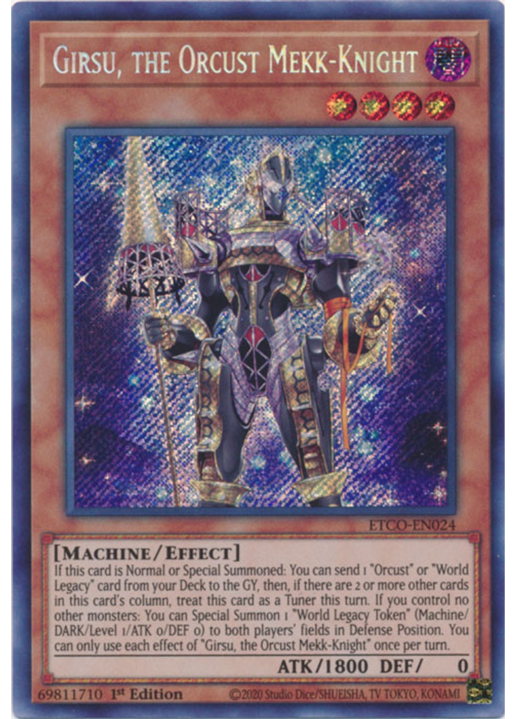 Girsu, the Orcust Mekk-Knight
