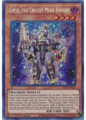 Girsu, the Orcust Mekk-Knight