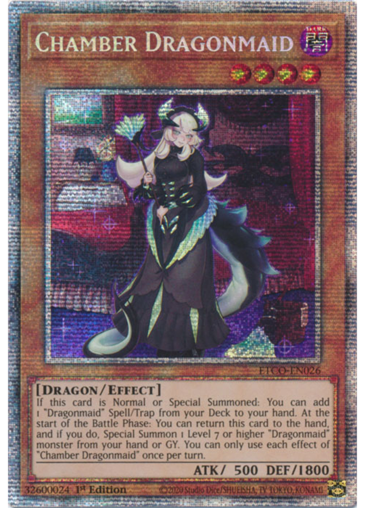 Chamber Dragonmaid (Starlight Rare 1st Edition)