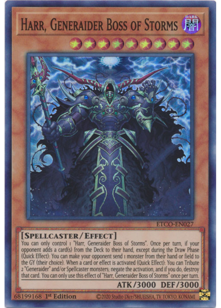 Harr, Generaider Boss of Storms