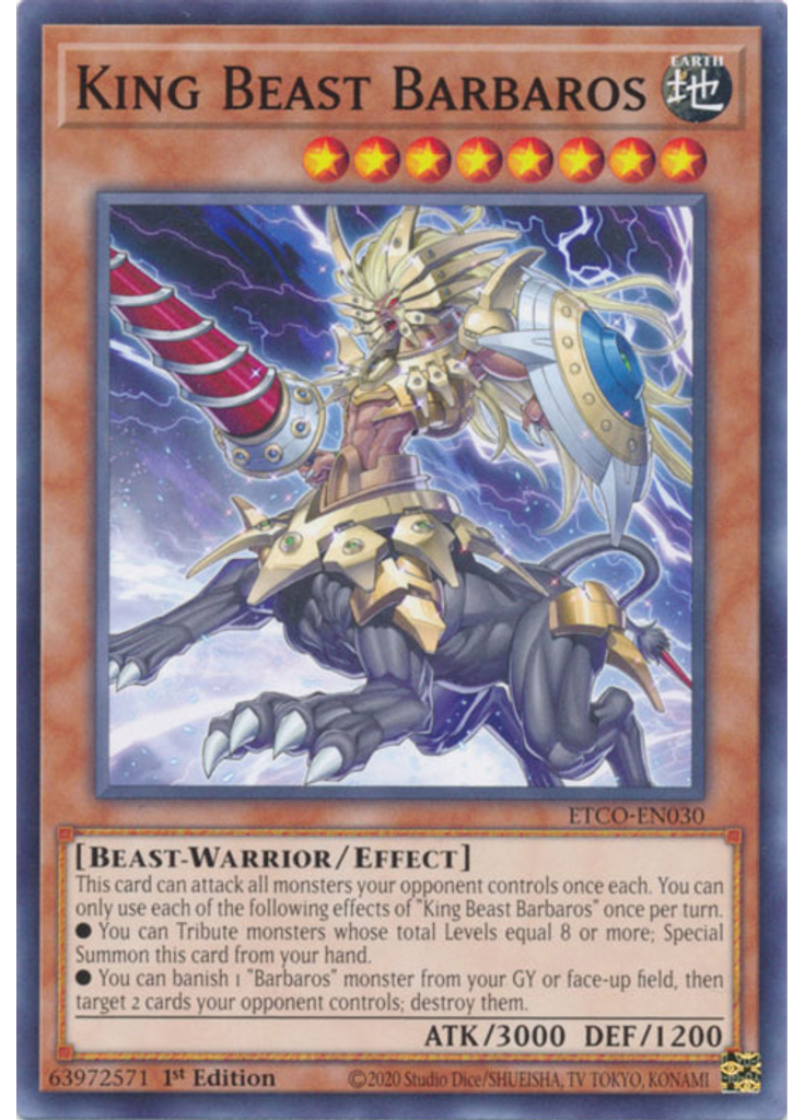 King Beast Barbaros