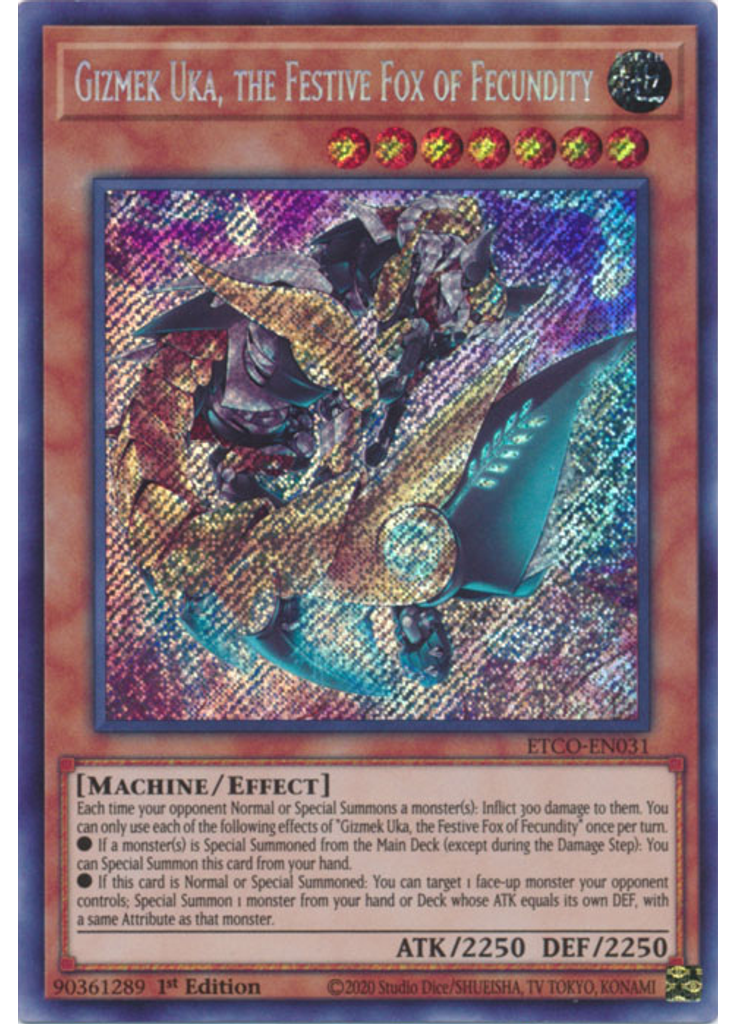 Gizmek Uka, the Festive Fox of Fecundity
