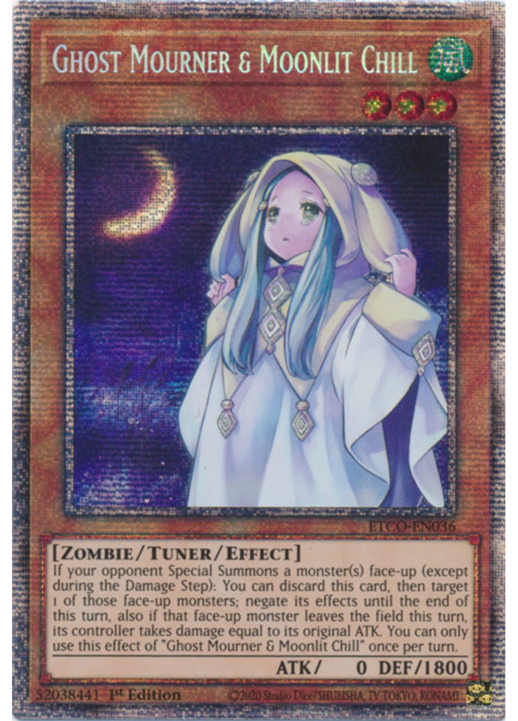 Ghost Mourner & Moonlit Chill (Starlight Rare 1st Edition)