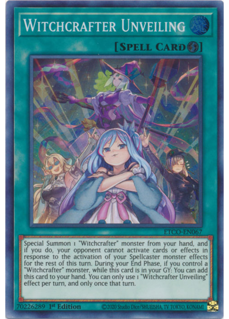 Witchcrafter Unveiling