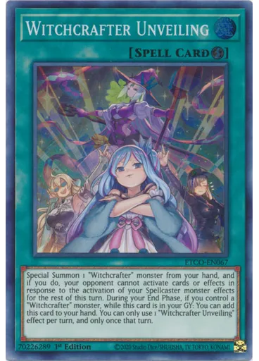 Witchcrafter Unveiling