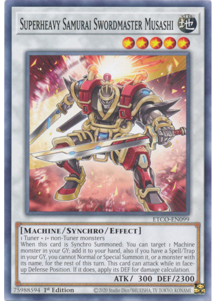 Superheavy Samurai Swordmaster Musashi