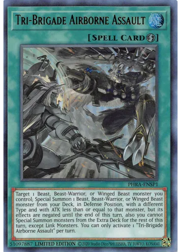 Tri-Brigade Airborne Assault — Promotional Cards 2020