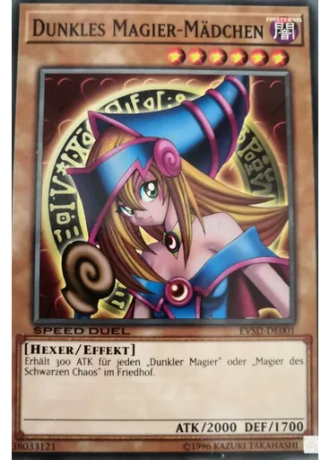 Dunkles Magier-Mädchen