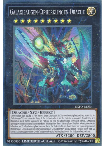 Galaxieaugen-Cipherklingen-Drache