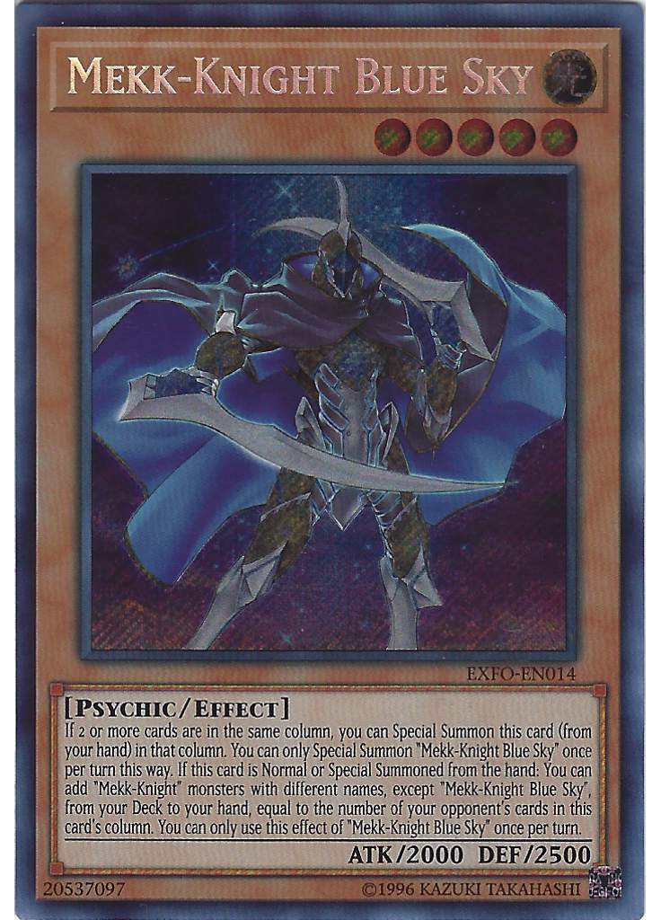 Mekk-Knight Blue Sky (Secret Rare Unlimited)
