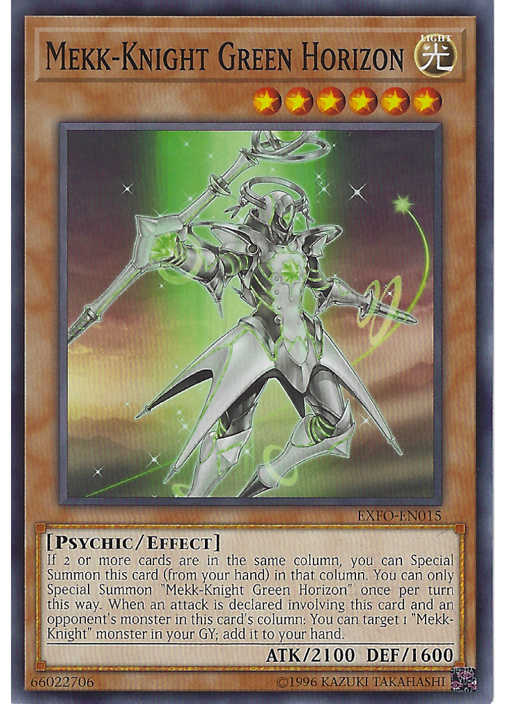 Mekk-Knight Green Horizon (Common Unlimited)