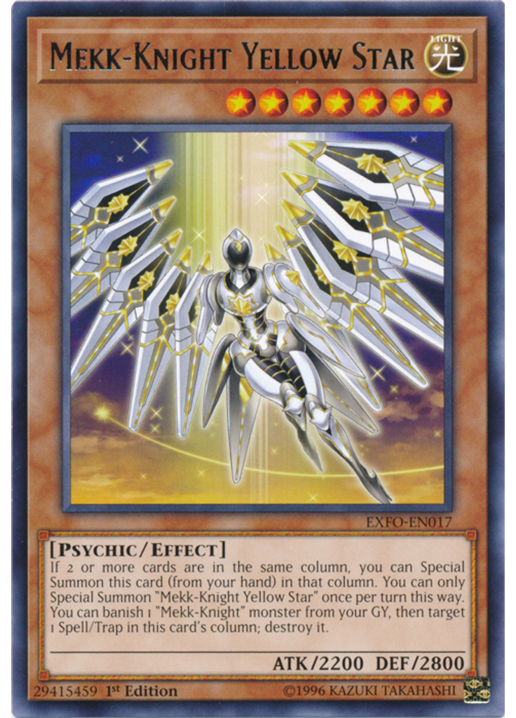 Mekk-Knight Yellow Star