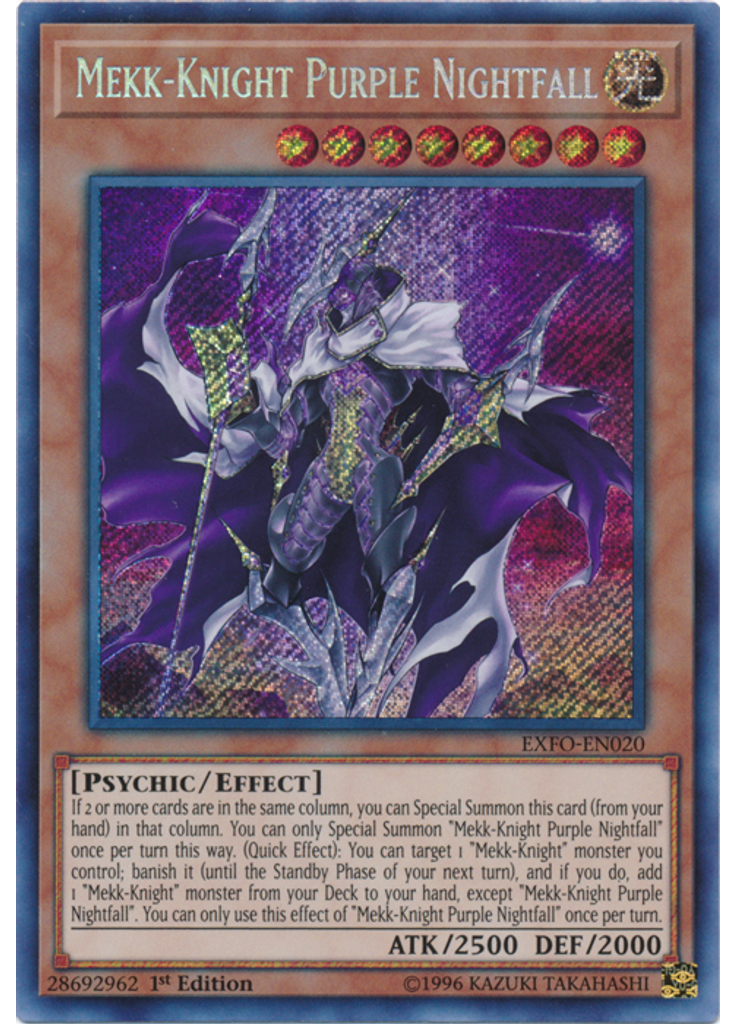 Mekk-Knight Purple Nightfall