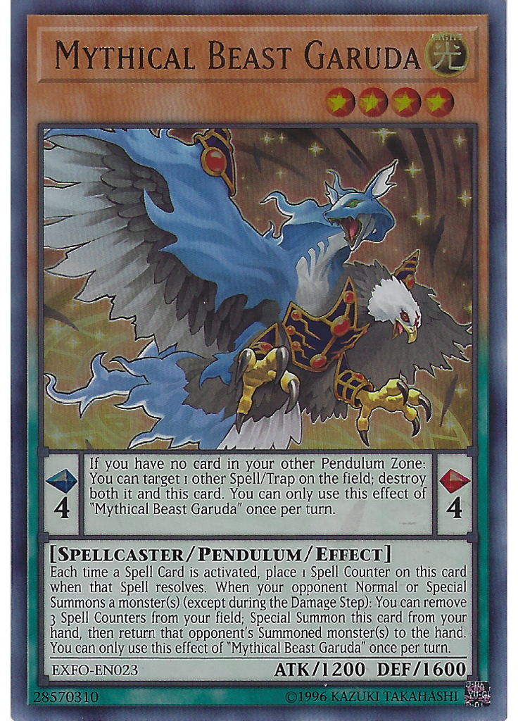 Mythical Beast Garuda (Ultra Rare Unlimited)