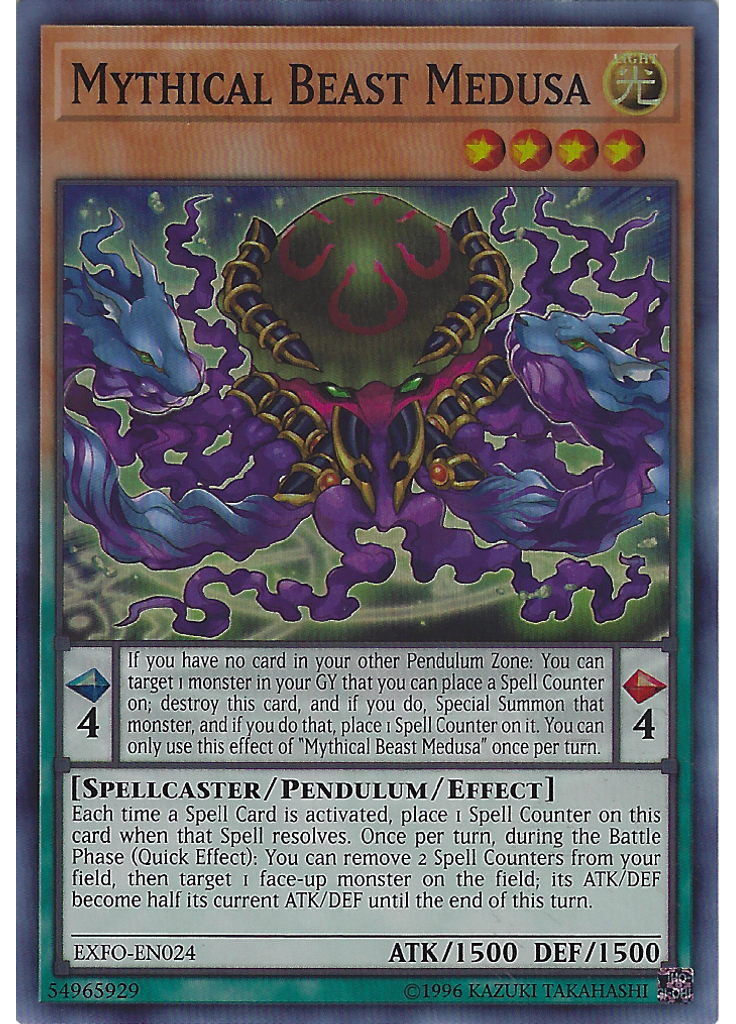 Mythical Beast Medusa (Super Rare Unlimited)