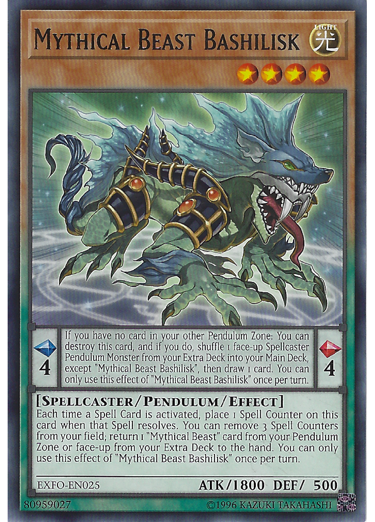 Mythical Beast Bashilisk (Rare Unlimited)