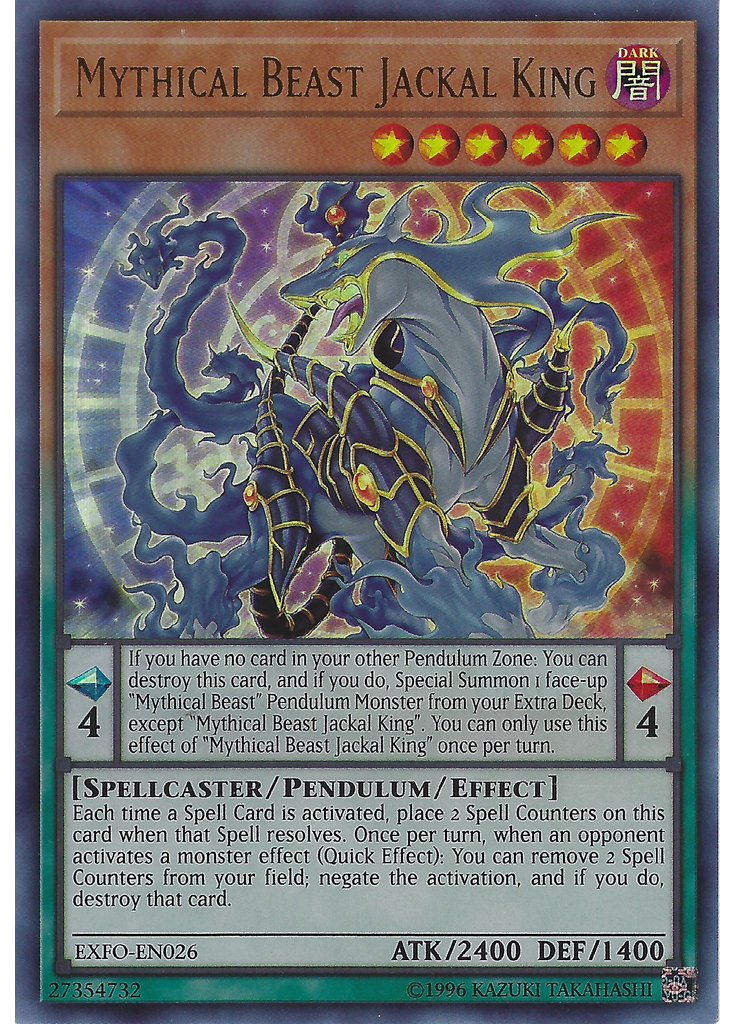 Mythical Beast Jackal King (Ultra Rare Unlimited)