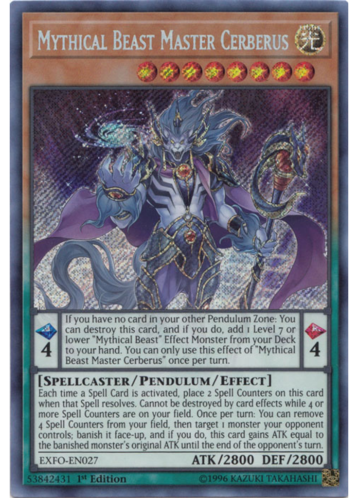 Mythical Beast Master Cerberus