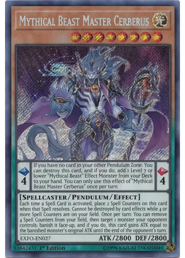 Mythical Beast Master Cerberus