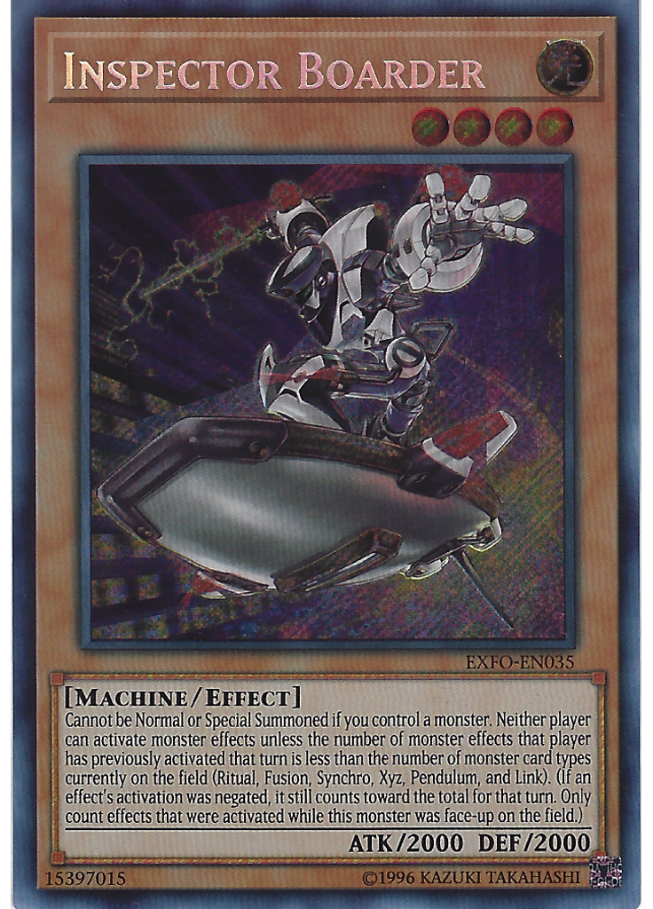 Inspector Boarder (Secret Rare Unlimited)