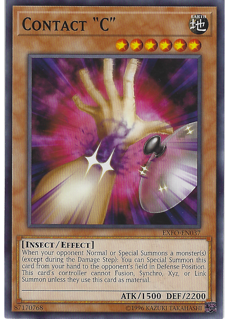 Contact "C" (Short Print Unlimited)