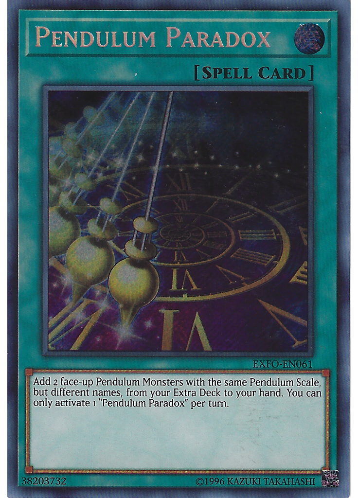 Pendulum Paradox (Secret Rare Unlimited)