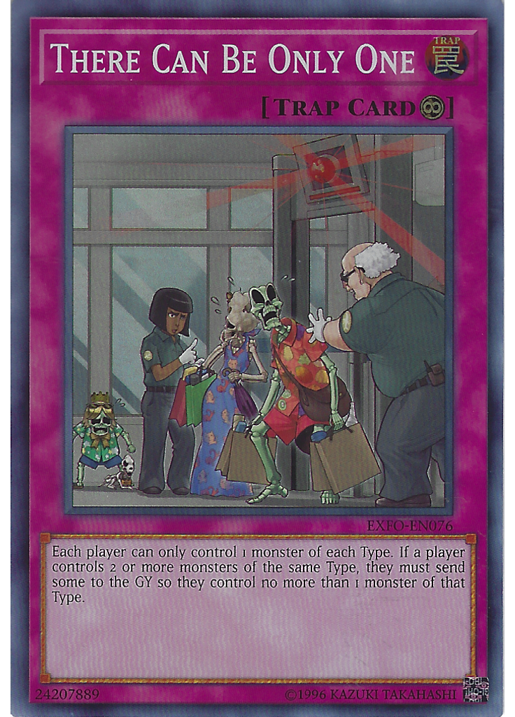 There Can Be Only One (Super Rare Unlimited)