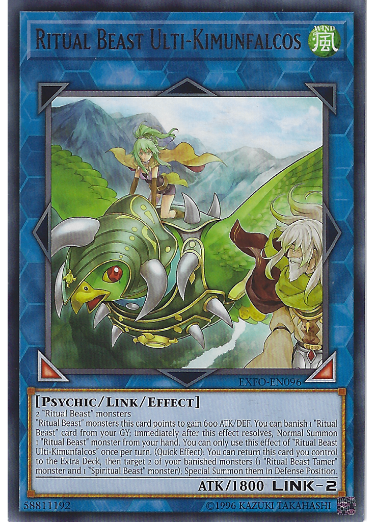 Ritual Beast Ulti-Kimunfalcos (Rare Unlimited)