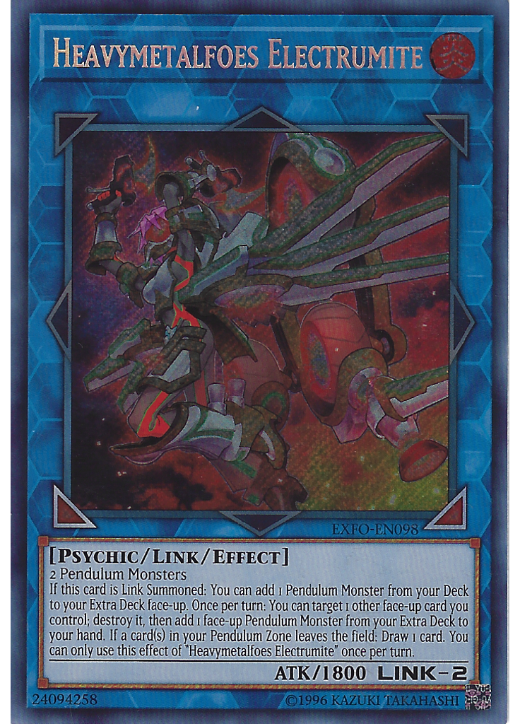 Heavymetalfoes Electrumite (Secret Rare Unlimited)