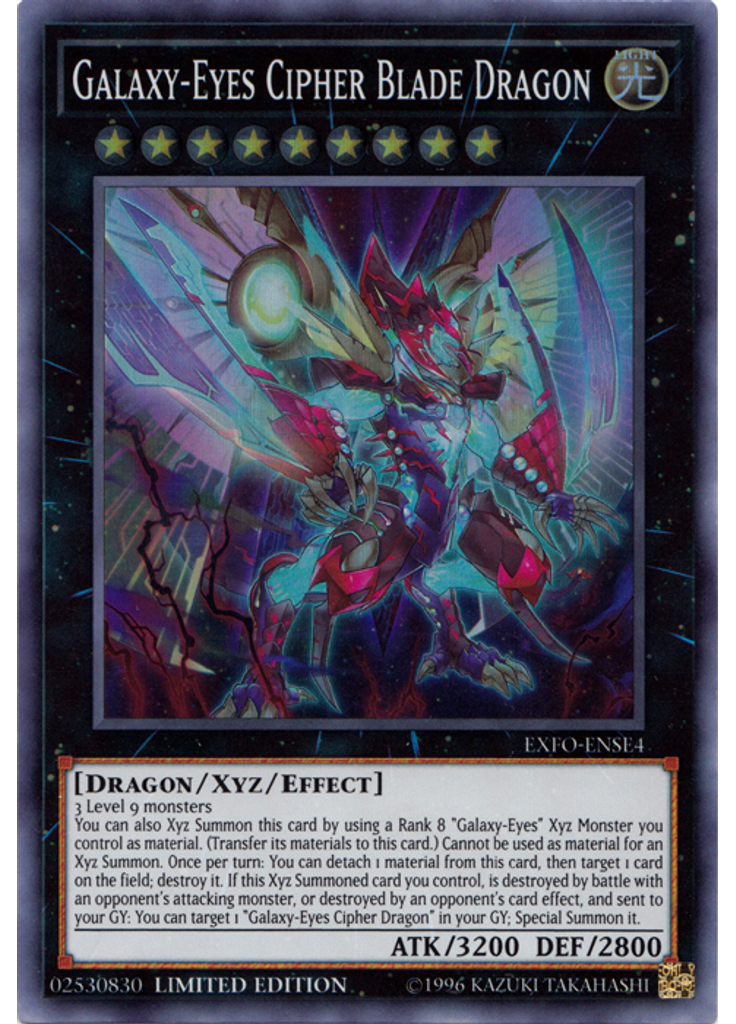 Galaxy-Eyes Cipher Blade Dragon
