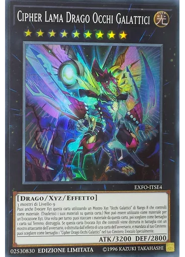 Cipher Lama Drago Occhi Galattici — Forza Estrema Edizione Speciale