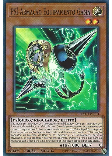 PSÍ-Armação Equipamento Gama