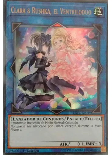 Clara & Rushka, el Ventrilodúo