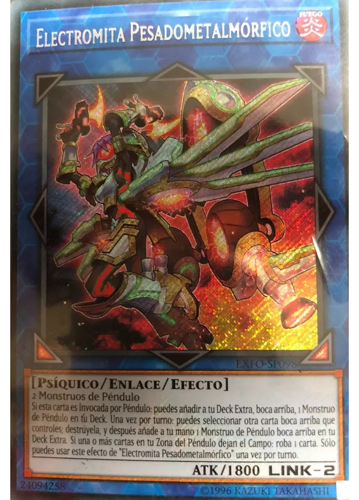 Electromita Pesadometalmórfico (Secret Rare Unlimited)
