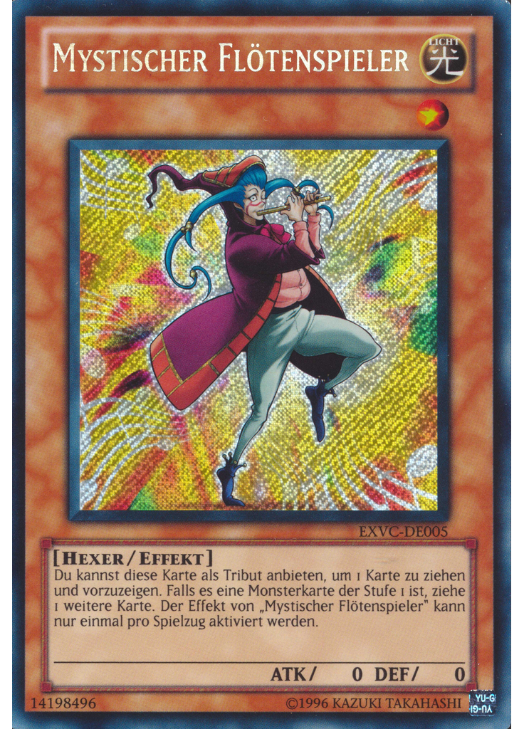 Mystischer Flötenspieler (Secret Rare Unlimited)