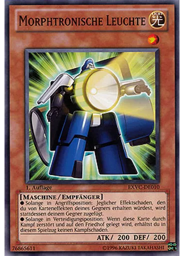 Morphtronische Leuchte