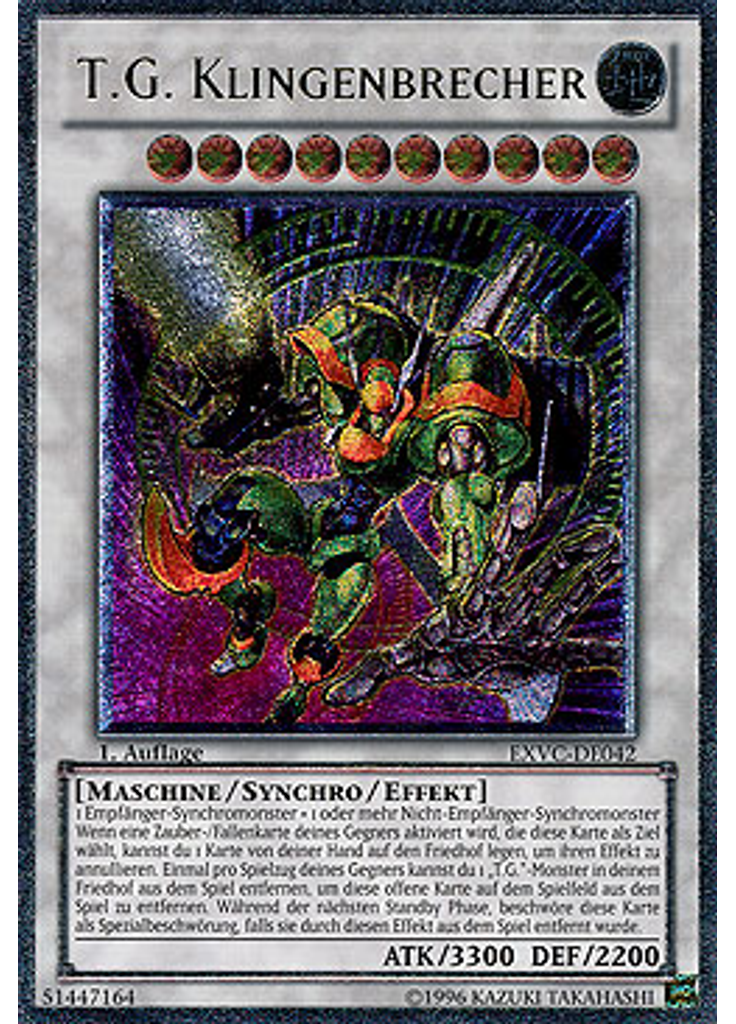 T.G. Klingenbrecher (Ultimate Rare 1st Edition)