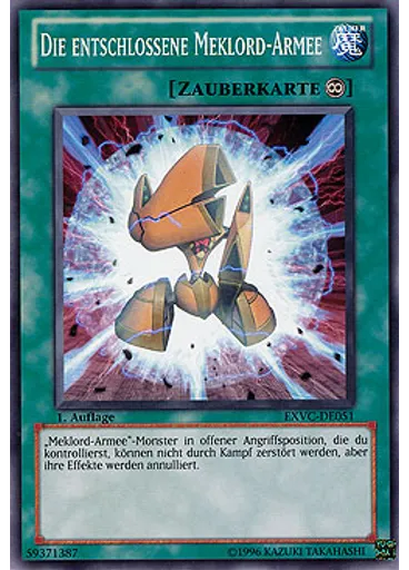 Die entschlossene Meklord-Armee