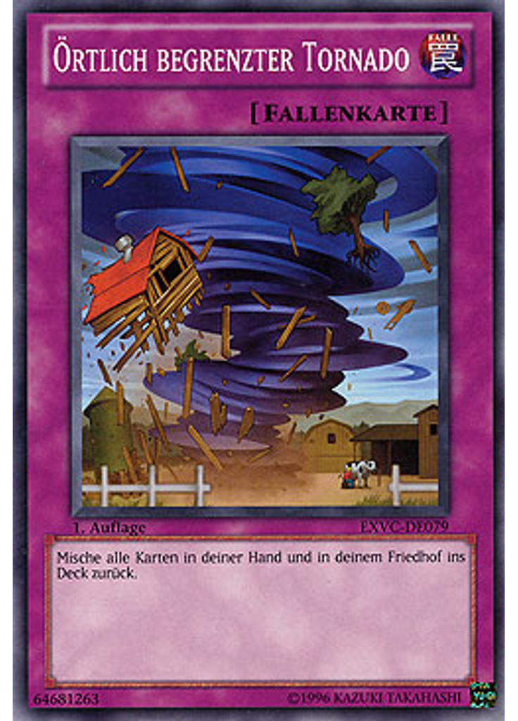 Örtlich begrenzter Tornado