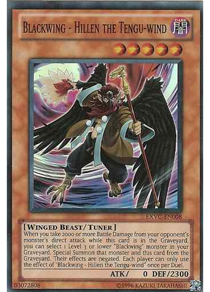 Blackwing - Hillen the Tengu-wind (Super Rare Unlimited)