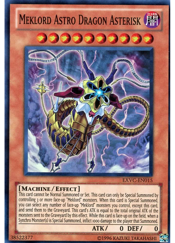 Meklord Astro Dragon Asterisk (Super Rare Unlimited)