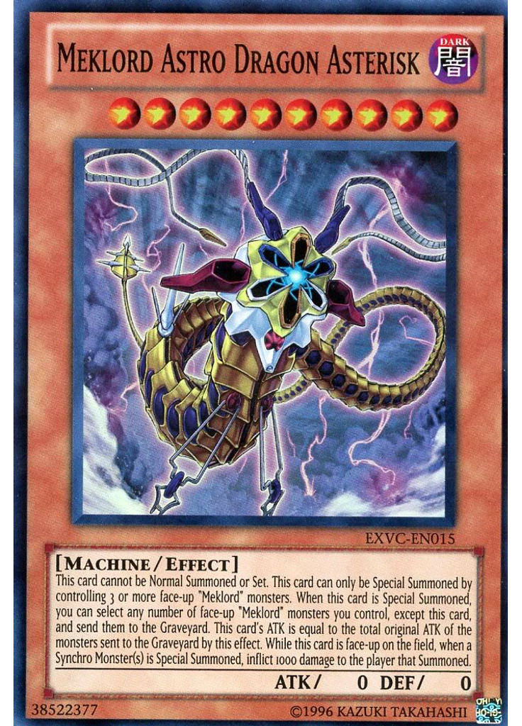 Meklord Astro Dragon Asterisk (Super Rare Unlimited)