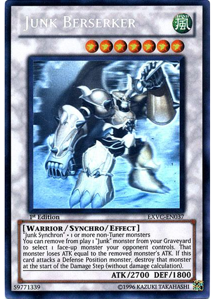 Junk Berserker (Ghost Rare 1st Edition)