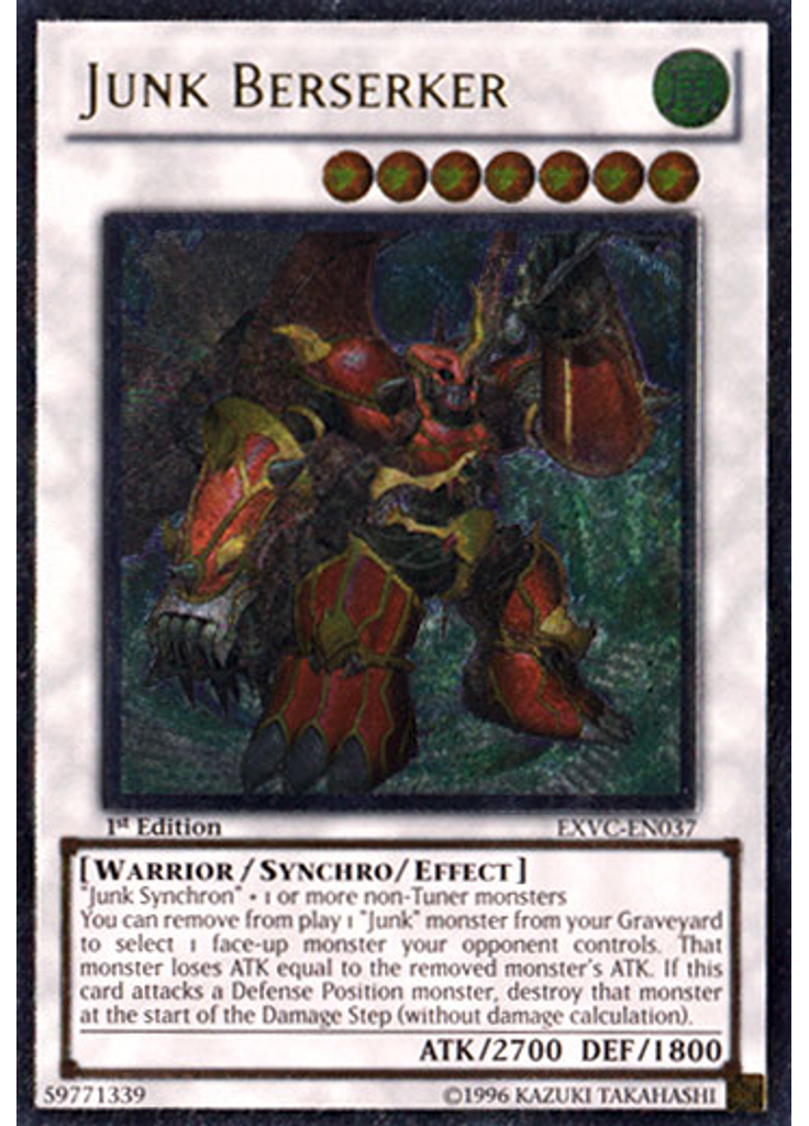Junk Berserker (Ultimate Rare 1st Edition)